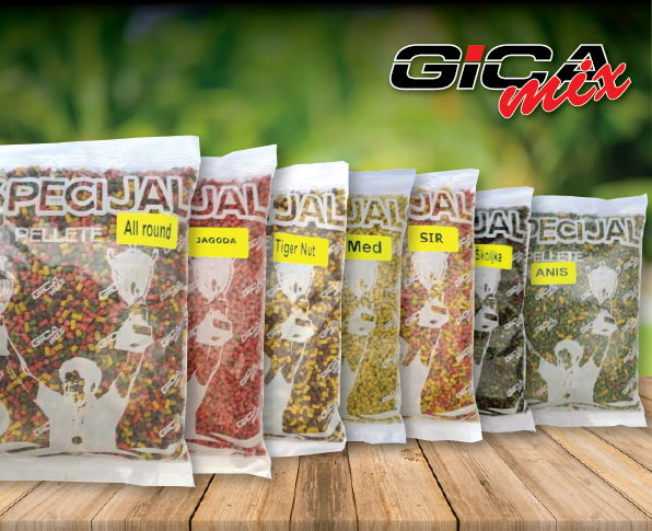 Gica Mix Peleti Za Prihranu 4mm 1kg Allround